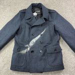 EXPRESS NWT  Womens SP Double Breasted Herringbone Peacoat Blazer Style Jacket Photo 0