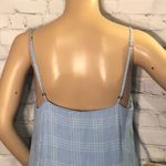 Urban Outfitters  Tank Dress Sleeveless Blue Plaid Photo 6