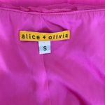 Alice + Olivia Fushia Spaghetti Strap Cocktail Dress Size Small Photo 5