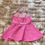 Pink Shiny Dress with Spaghetti Straps Size XS Photo 0