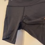 Outdoor Voices  Tech Sweat 6” Short Size XS Black Biker shorts Photo 3