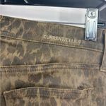 Current/Elliott  Women's Ankle Skinny Coated Jeans Army Dirty Paws size 23 Photo 7
