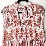 Free People All the Time Velvet Mini Baby Doll Dress Size Medium Photo 3
