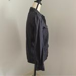 J.Crew  Cotton Utility‎ Jacket XS Equestrian Barn Charcoal Gray Twill Chore Coat Photo 2