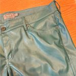 Torrid Faux Leather Skinny Pants – Dark Green – Size 18 – EUC Photo 5