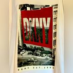 DKNY  Oversized City Screenprint Dress White Size M NWT Photo 6