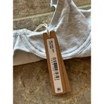 SKIMS Cotton Logo Demi Bra Size 30B Light Heather Grey Photo 5
