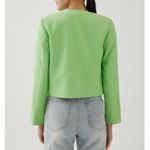 Love Bonito Size 4 Mojito Green Tullie Cropped Suit Jacket Preppy Heritage Chic Photo 1