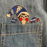 Nutcracker denim Christmas shirt ladies Medium Photo 2