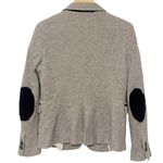 ZARA Gray Cotton Basic Lined Single Button Blazer Women’s Size XL Photo 1