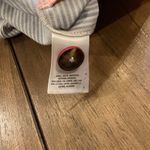 Anthropologie  Seersucker Shorts Pinstripes Pleated High Waisted Blue White XL Photo 7