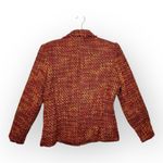 Briggs New York Briggs Orange Pink Tweed Heritage Preppy Blazer Y2K Classic Jacket Size 14 Photo 2