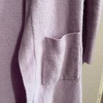 Boston Proper Light Purple Cashmere Cardigan Photo 2