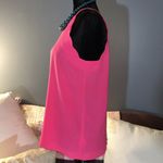 Staccato Stacatto Size S Hot Pink Racerback Blouse Photo 2