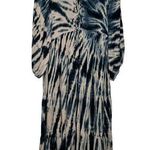 Young Fabulous and Broke  Blue Tie Dye Boho Maxi Dress size small Photo 0