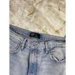 Gap Jeans Women's 12/31R Cigarette High Rise Raw Hem Photo 5