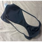 ASOS Black Fishnet Trim Solid Stretch Bikini Bottoms Swimsuit Size 14 XL Photo 3