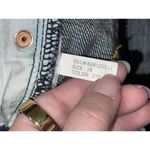 Abercrombie & Fitch Blue Denim High Rise High Waisted Jean Shorts Womens Size 26 Photo 5