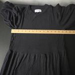 Velvet by Graham Spencer Navy Blue Women's Tiered Sweater Midi Dress Size Small Photo 8