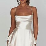White Silk Dress Size XS Photo 0