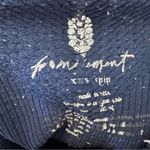 Free People Movement Free People The Way Home Navy Blue Ribbed Shorts Photo 6