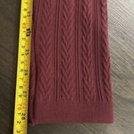 Wild Skye Maroon Sweater leggings medium NWOT Red Photo 6