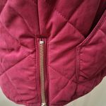 Miami  Quilted Maroon Vest Photo 7