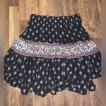 MISA Los Angeles  paisley printed ruffle boho mini skirt revolve designer spring Photo 3