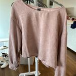 SheIn Long Sleeve Cropped Shirt Photo 0