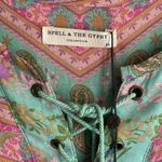 Spell & The Gypsy Collective City Lights Blouse Sage Blush Photo 6