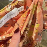 All in Favor Salmon Multi Floral Dress Photo 3