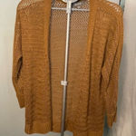 Marled reunited clothing‎ size medium cardigan Gold Photo 0