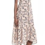 For Love & Lemons Gold Tan Midi Sundress Casual Photo 2