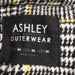 Ashley Outerwear  by 26 international black yellow plaid jacket woman size Medium Photo 8