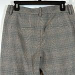 ZARA  Plaid Ankle Pants Black Tan Houndtooth Size 4 EUC #5612 Photo 5