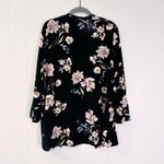 Cotton On  Black Floral Kimono S Photo 1