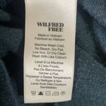 Wilfred Aritzia  Free Women Crop Top XS Green Sheer Stretch Soft Layer Streetwear Photo 5