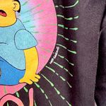 The Simpsons SSI Vintage 1991 Black Cotton Sweatshirt Bart Cool Chill Man Small Photo 8