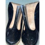 Jimmy Choo  Womens Black Peep Toe High Heels‎ Stilettos Size 40.5 Photo 7