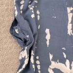 Buenos Ninos Blue & White Tie Dye Boho Wide Leg Jumpsuit Size M Photo 5