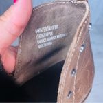 OTBT Santa Fe  Bootie riding boots leather w/ button lacing brown 8.5 shoes Photo 2