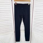 Athleta  Aura Split Pant High Rise Leggings‎ Black Small Yoga Athleisure Photo 2