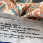 Band Of The Free Alejandra Orange Paisley Tiered Maxi Dress Photo 5