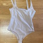 WAYF  Nude Bravado Cupped Minimaist Coastal Cowgirl Balletcore Bodysuit Photo 4
