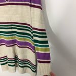 Free People  Gidget Stripe Sweater Mini Dress Size Small Photo 6