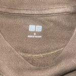 Uniqlo ✨ Brown Crewneck Sweater Sz Small Dress✨ Photo 4