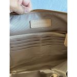 Mark & Graham Zip Around Pouch Cream Leather Clutch Bag Card Organizer Travel Photo 4