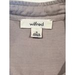Wilfred  Oversized Gray Lavender Ramie Grass Linen Shirt Women's Size M *Read Photo 1