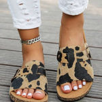 Amazon NEW Western Cow Print Sandals ☀️ Photo 0