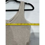 Elan Women's Dress Knit Tank Top White Tiered Maxi Dress Size M Medium Photo 8